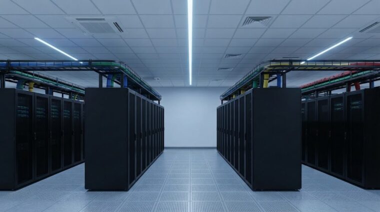 サーバールーム更新の完成予想（提案パース）
