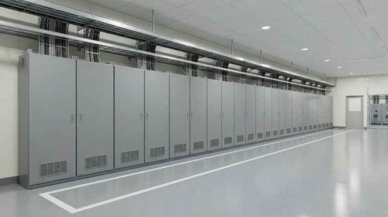 工場電気室の更新の完成予想（提案パース）